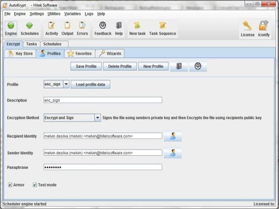 Hitek Software AutoKrypt v12.14