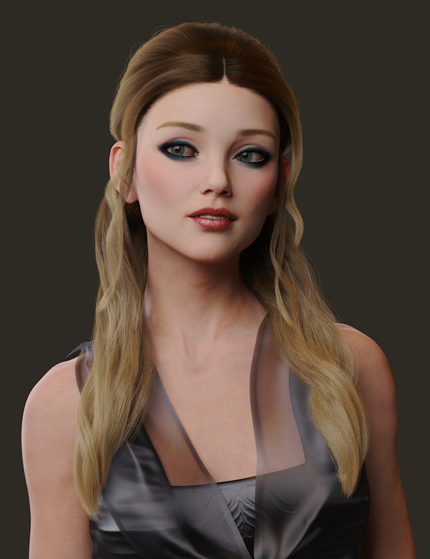 Elegant Hair for Genesis 8 and 8.1 Females Elegant Hair for Genesis 8 and 8.1 Females