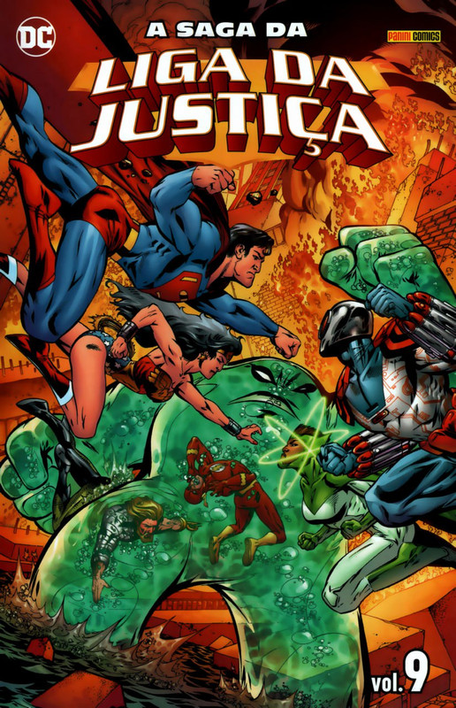 A Saga da Liga da Justiça - Volume 09