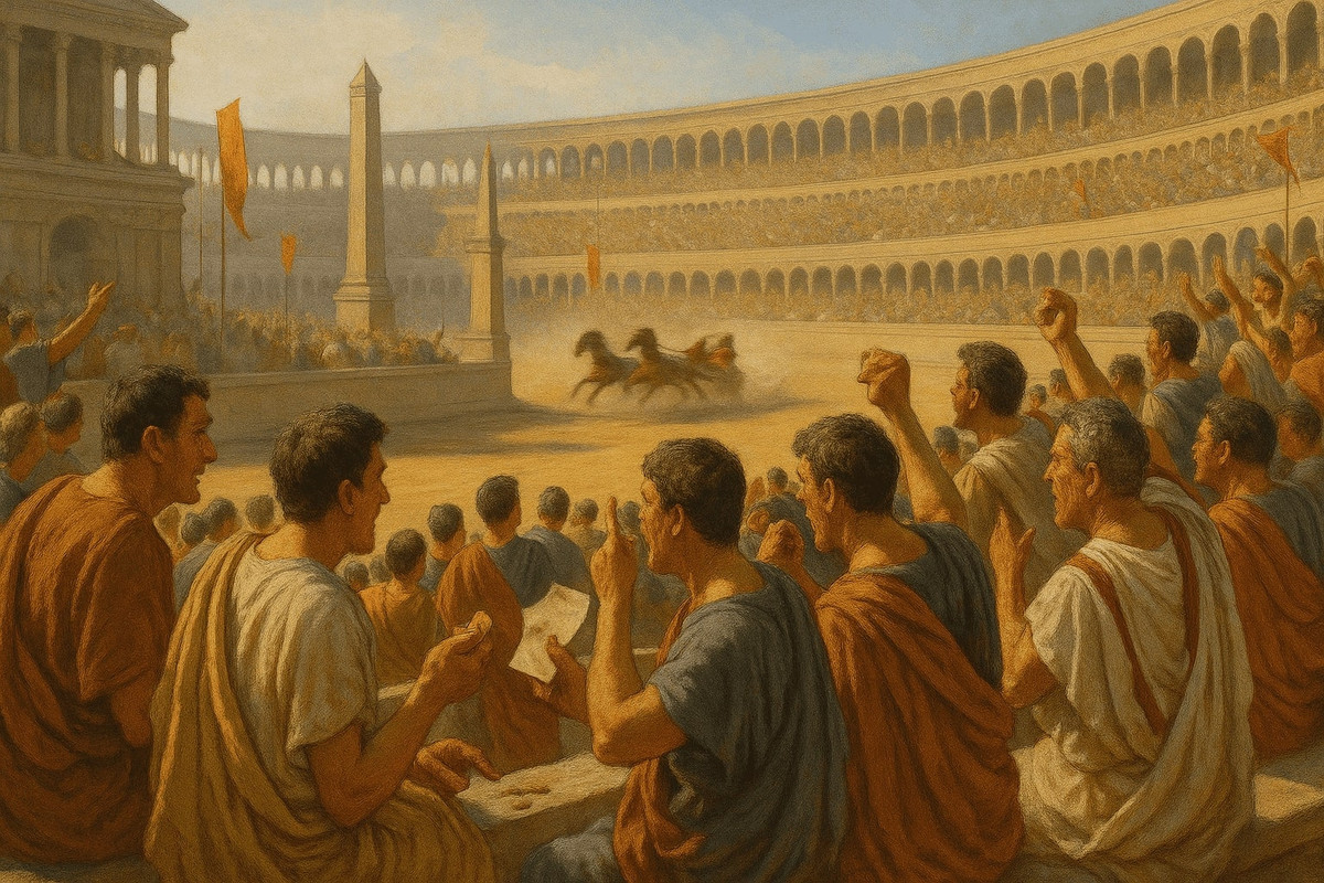 L'immagine di copertina dell'articolo sulla storia delle scommesse sportive