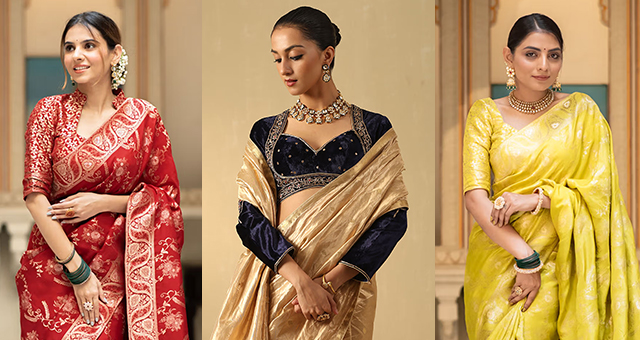 Wear a Banarasi Saree Flawlessly