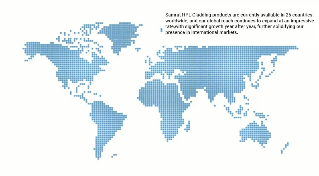Samrat Global Presence Map