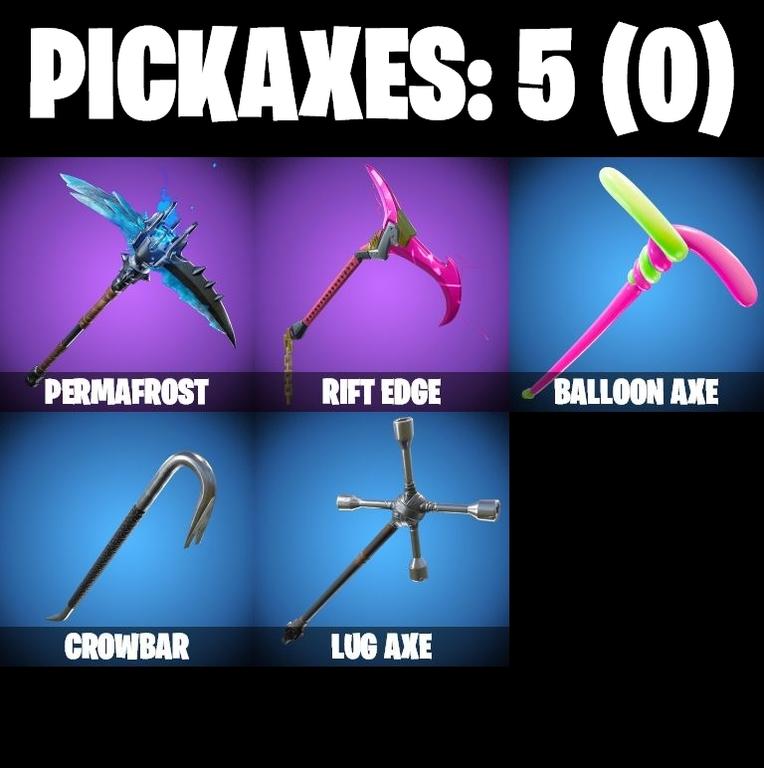 pickaxes comp