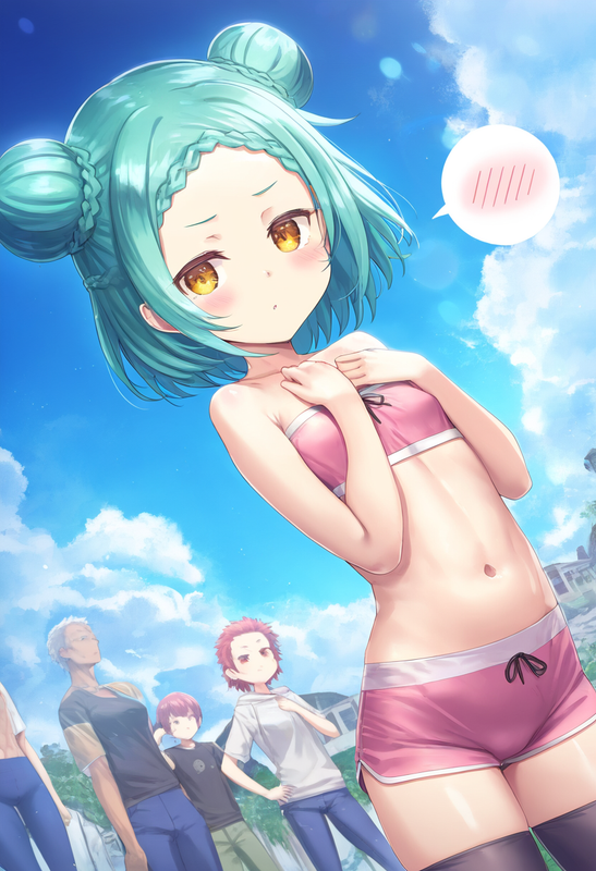 1girl, oekaki, ks (xephyrks), ohlia, {kobayashi ritz}, reoen, [[liduke]], {{aged s-618658594