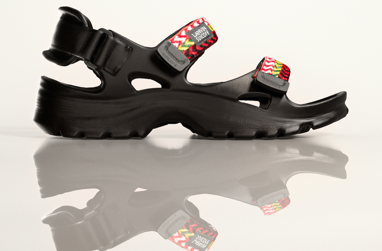 Lanvin, la capsule di calzature SS23 con Suicoke