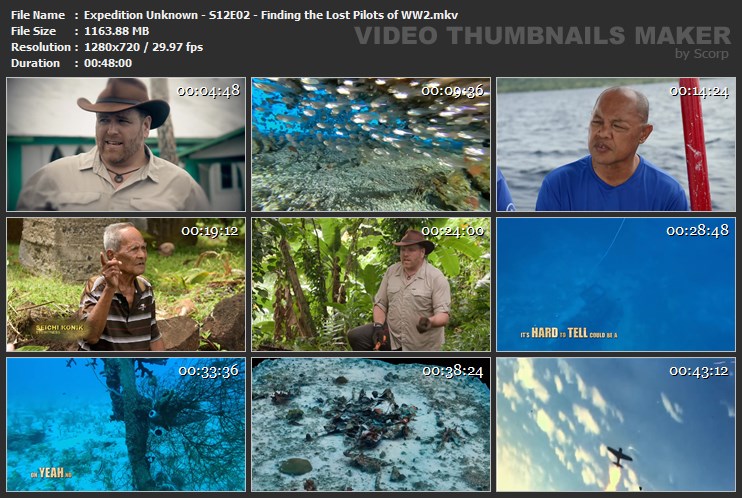 Expedition Unknown - S12E02 - Finding the Lost Pilots of WW2.mkv