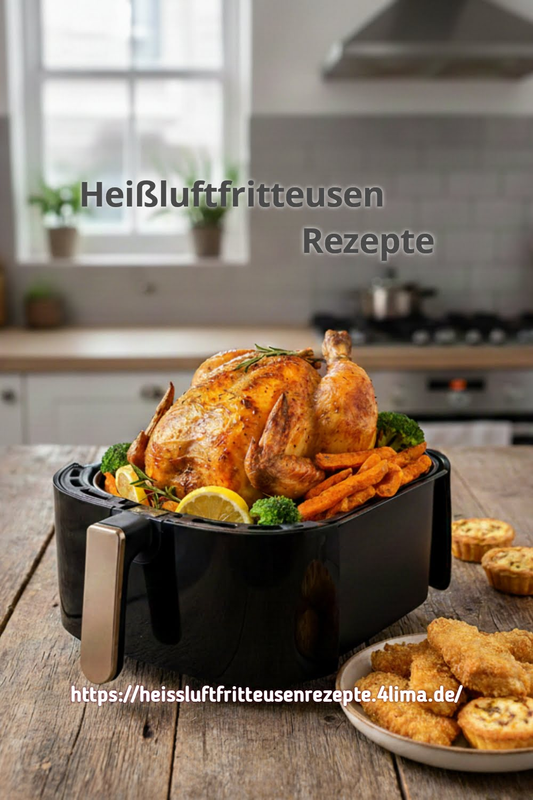 Heißluftfritteusen Rezepte Pinterest Bild