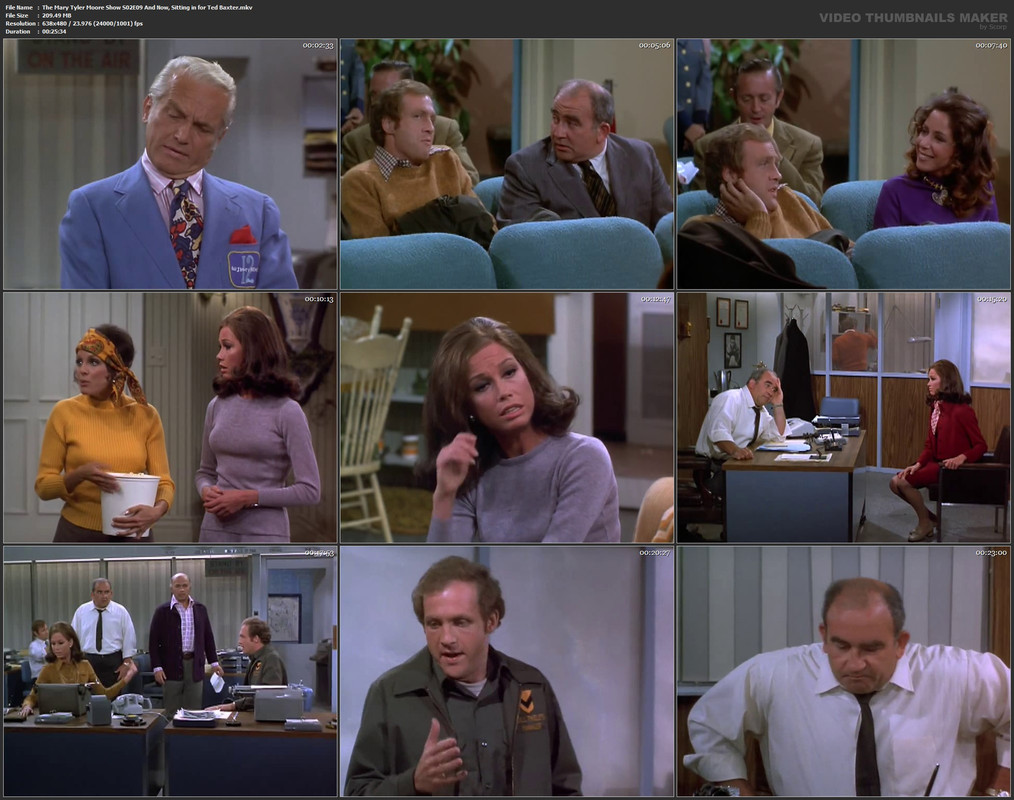 The Mary Tyler Moore Show S02E09 And Now, Sitting in for Ted Baxter.mkv