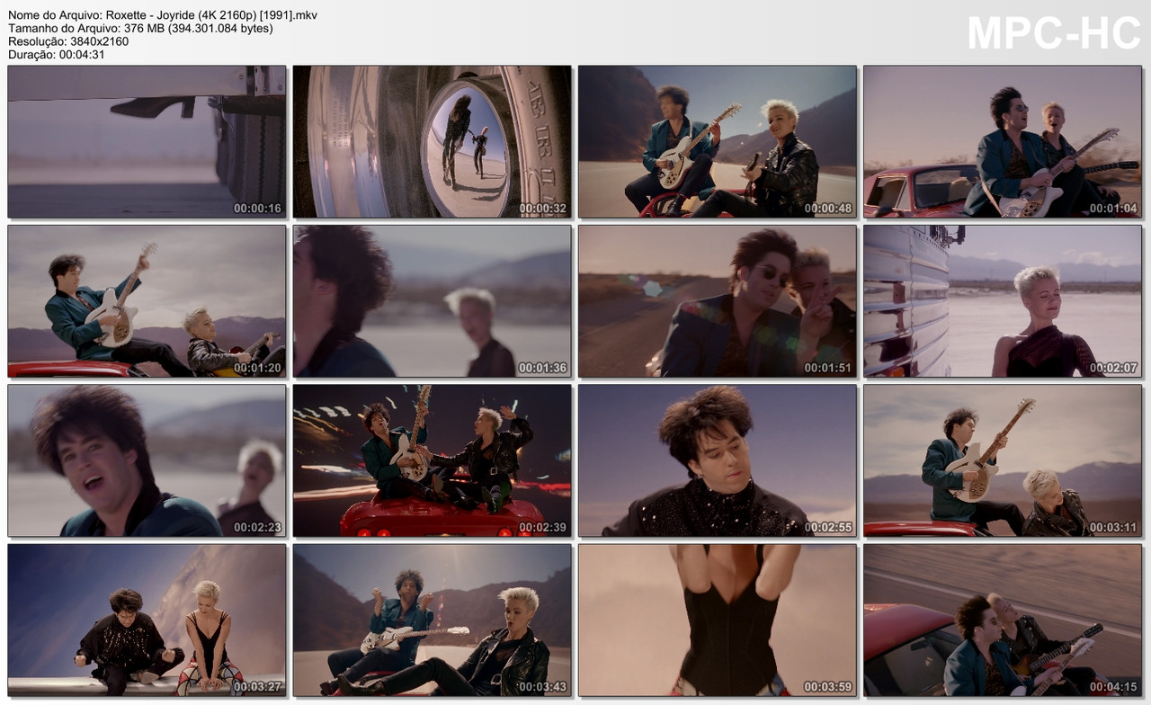 Roxette - Joyride (Official Video 4K) [1991]