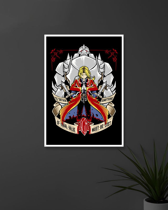 Edward Elric | Fullmetal Alchemist Brotherhood | Anime Posters