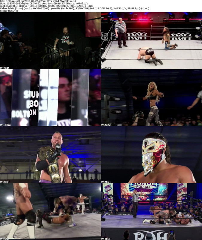 ROH Wrestling 2019 09 22