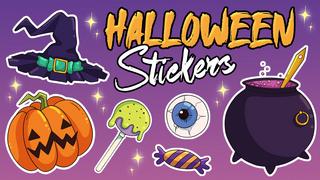 Drawing Halloween Stickers in Adobe Photoshop Drawing Halloween Stickers in Adobe Photoshop