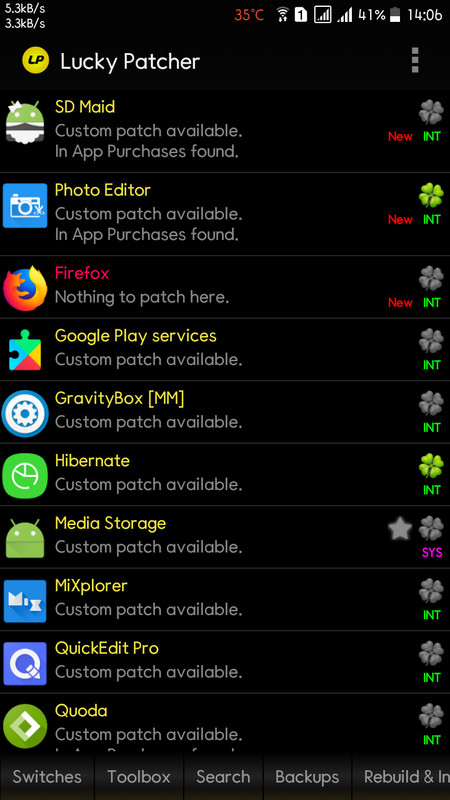 Hasil gambar untuk lucky patcher screenshot