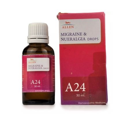 Allen A24 Migrane & Neuralgia Drops (30ml)