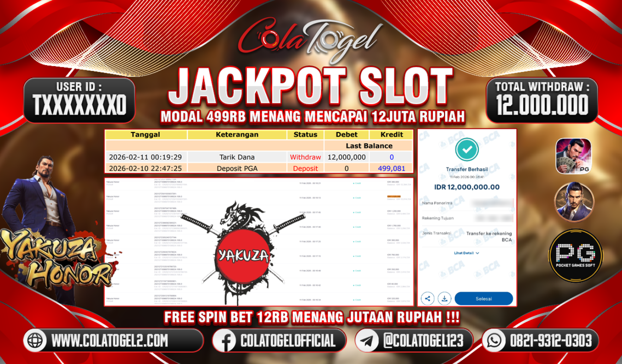 JACKPOT SLOT GACORR!!