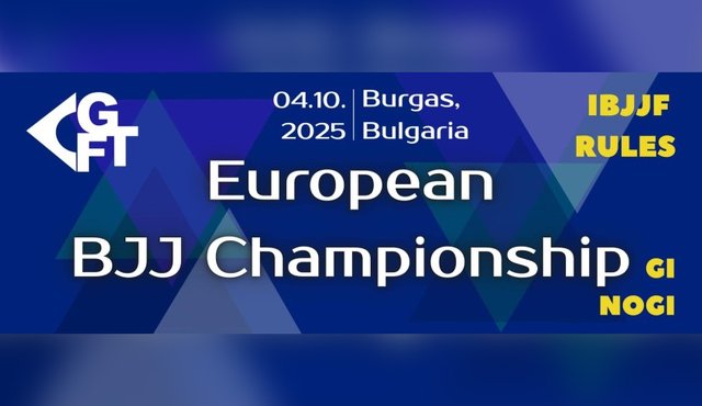 Бургас е домакин на първото европейско първенство по BJJ на GFTeam