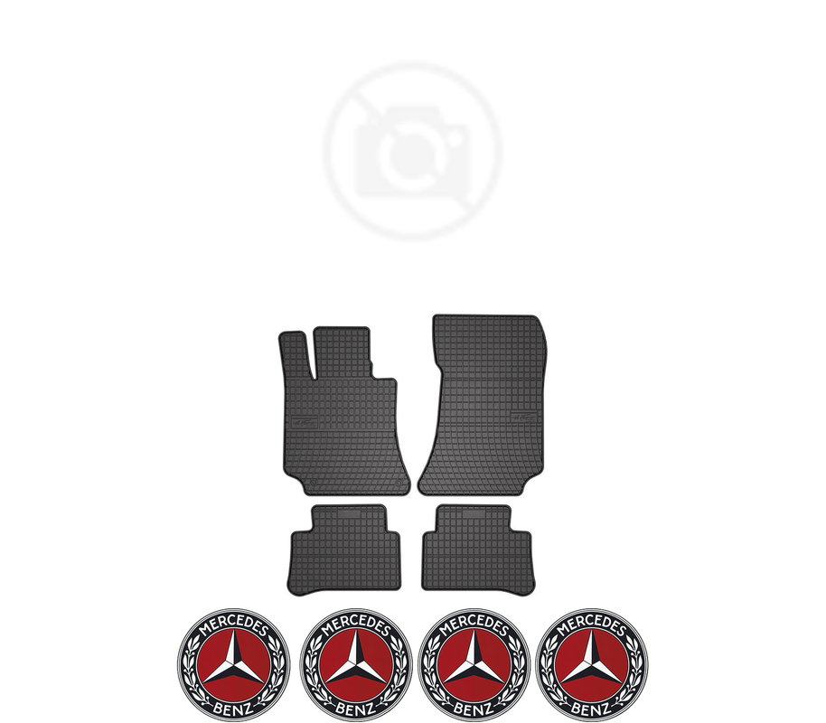 Set covorase presuri MERCEDES-BENZ E-KLASA | W212 din 2011-2017, auto, din cauciuc thermoplastic, 4 Stickere auto cu MERCEDES-BENZ