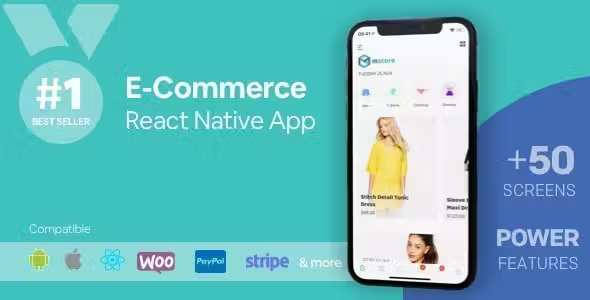 MStore Pro — Complete React Native template for e-commerce