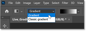gradient-mode-option