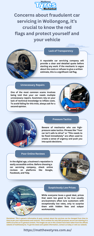 concerns about fraudulent car servicing in Wollongong it s crucial to know the red flags and prote