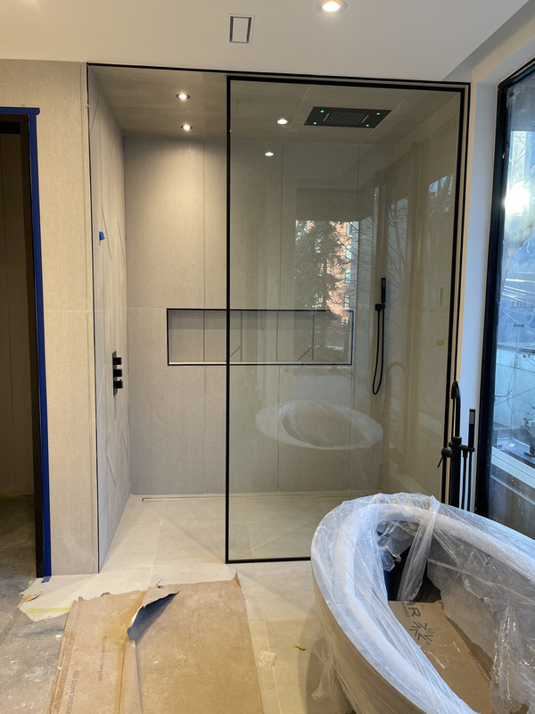 Glass installation project 12