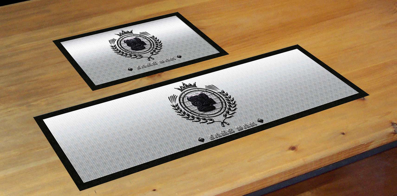 Personalised Any Text Beer Mat Label Bar Runner Ideal Home Pub Cafe Occasion 41