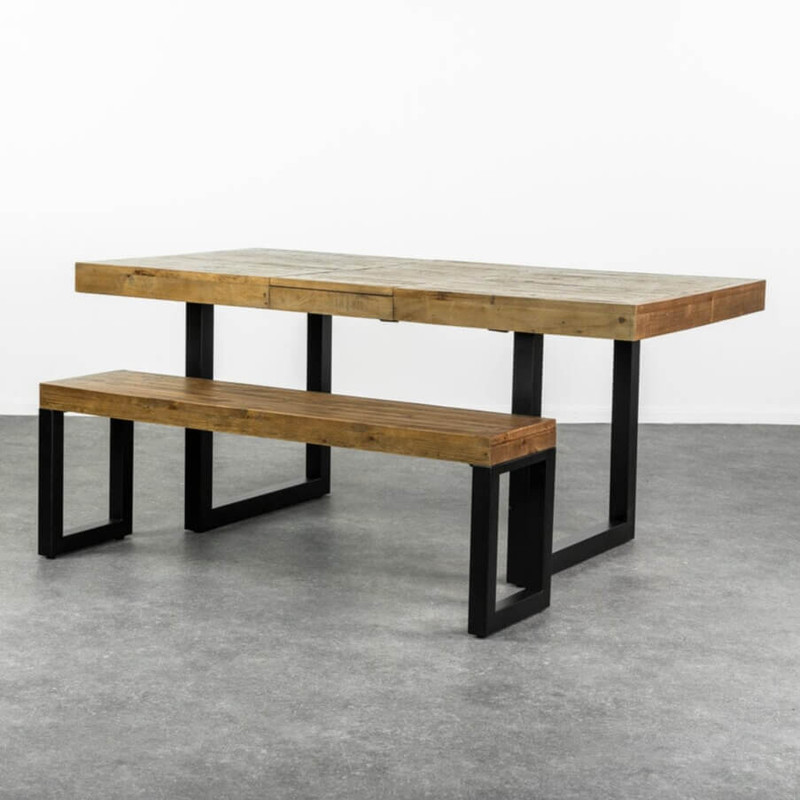 Brooklyn Extendable Dining Table 180cm 240cm FW Homestores