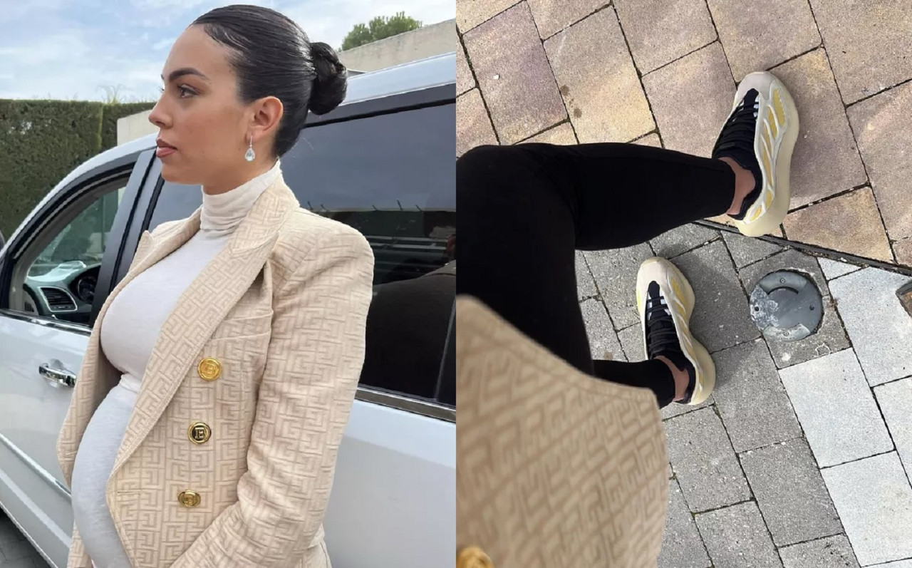 Georgina Rodríguez combina estilismos y luce preciosa en su avanzado embarazo