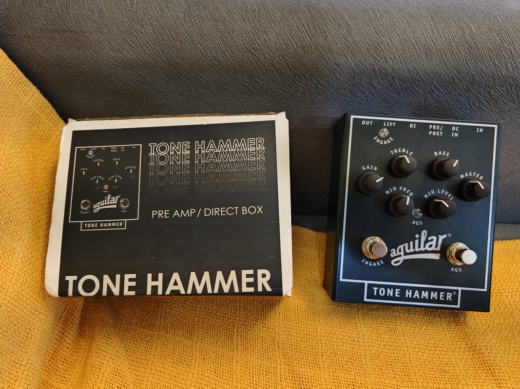 VENDA: Tone Hammer preamp pedal - NOVO na caixa original - R$ 2.200,00 IMG20240524140408