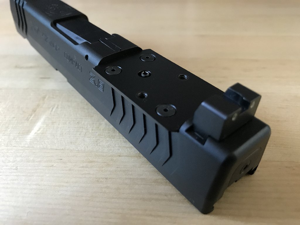 Springfield XDm 45acp 3.8 Slide/Barrel Assembly w, RMR Cut 415