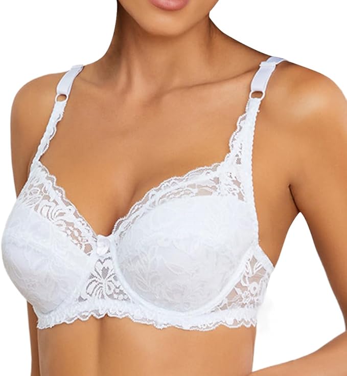 Dress Cici White Extra Underwire Bra