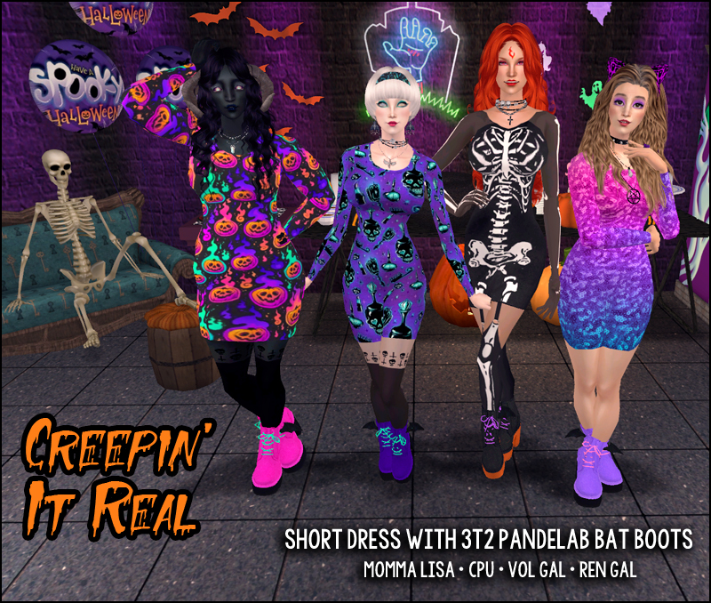 Creepin' It Real dress preview 1