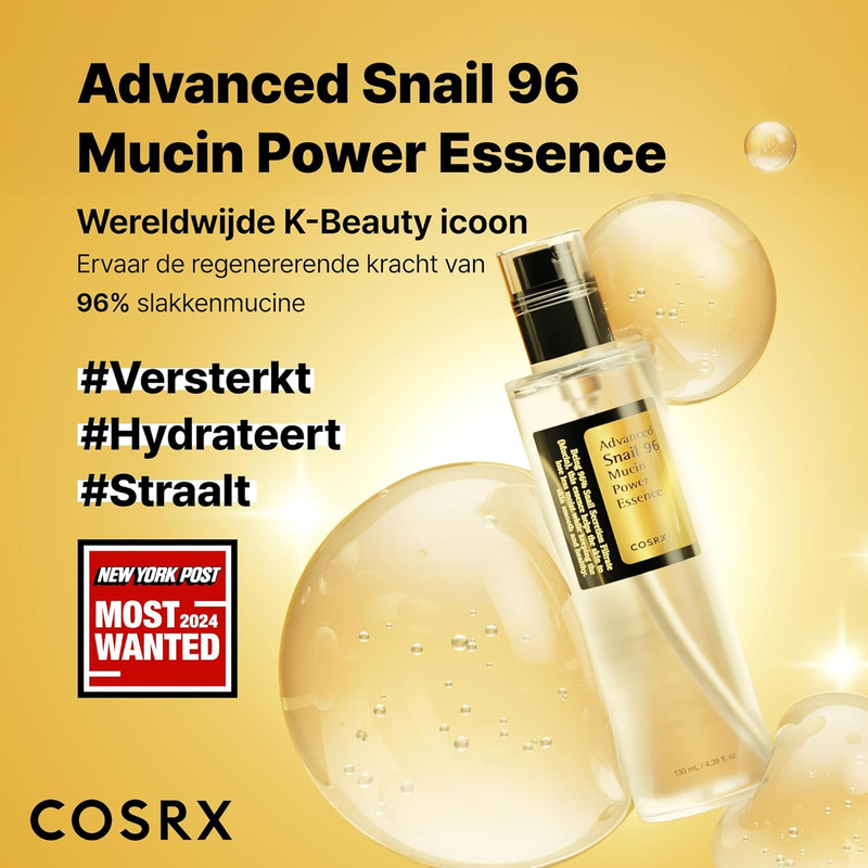 COSRX Advanced Snail 96 Mucin Power Essence Skin Repair & Hydrating Serum