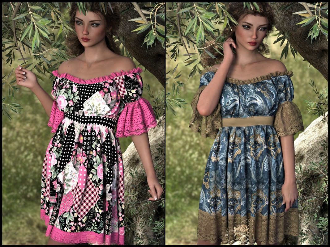 7th Ave: dForce – Little Darling Dress for G8F
