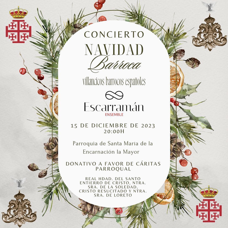 Concierto de navidad de Ensemble Escarramán