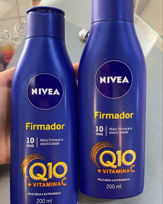 Nivea Firmador Hidratante Q10 + Vitamina C Pele Seca e Extrasseca, 200ml