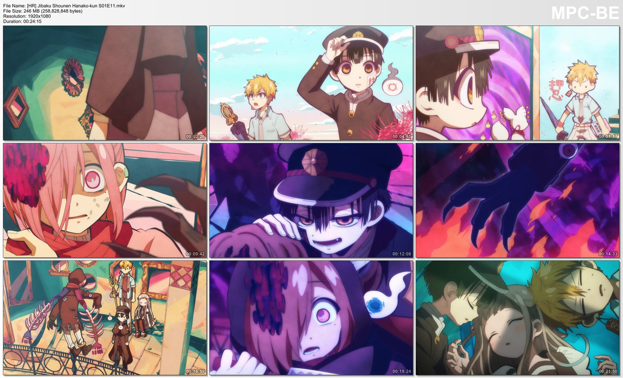 HR Jibaku Shounen Hanako kun 11 1080p HEVC HR GZ