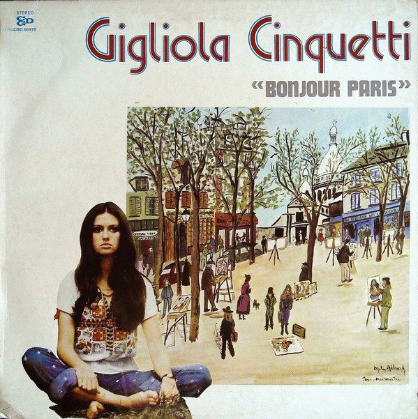 Portada - Gigliola Cinquetti ‎– Bonjour Paris