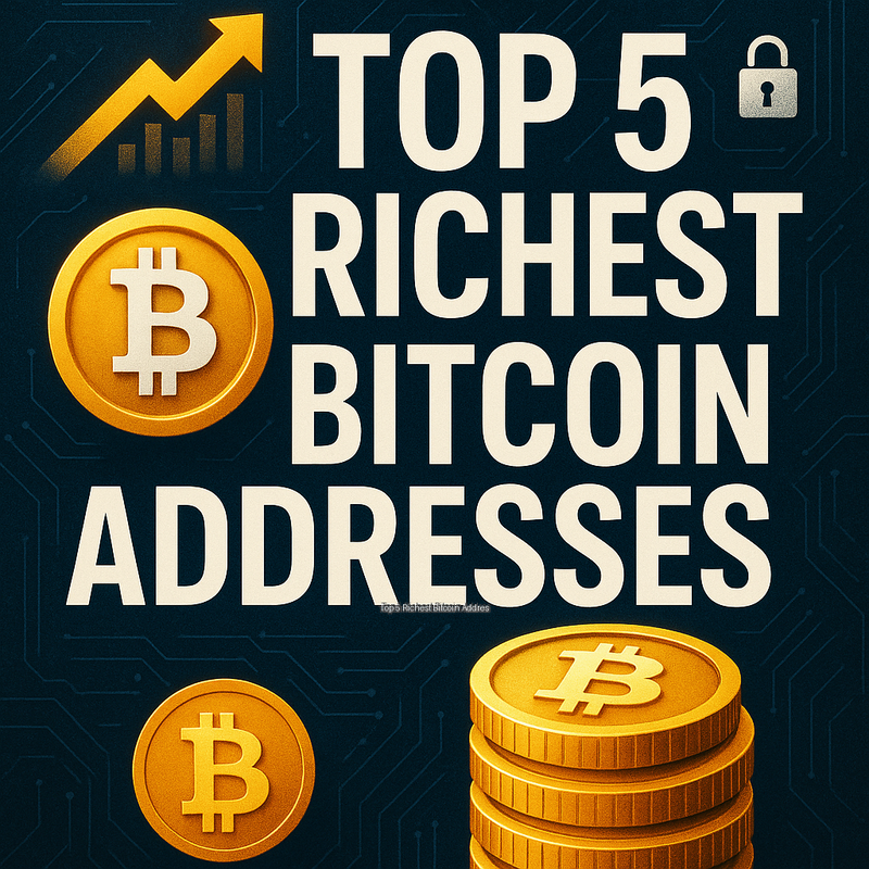 Top 5 Richest Bitcoin Addres