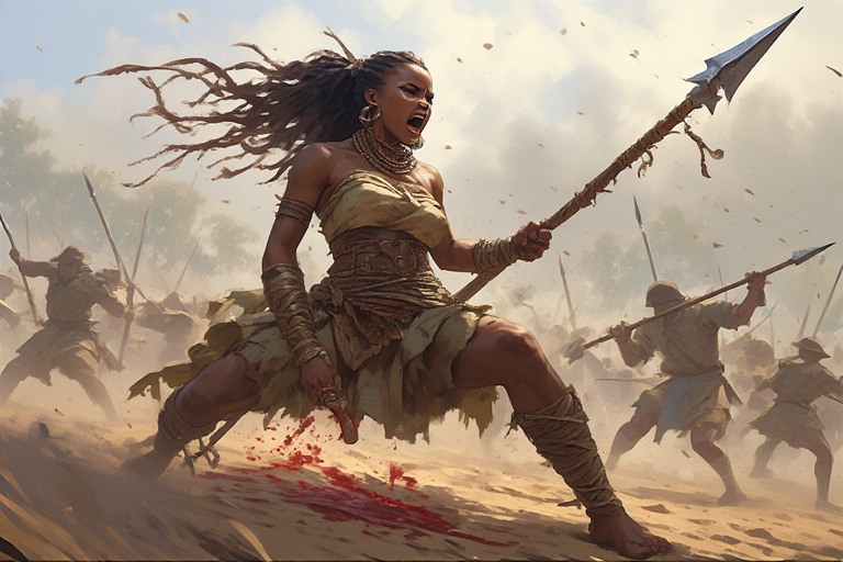 Africa-World-girl-warrior-hold-(25)