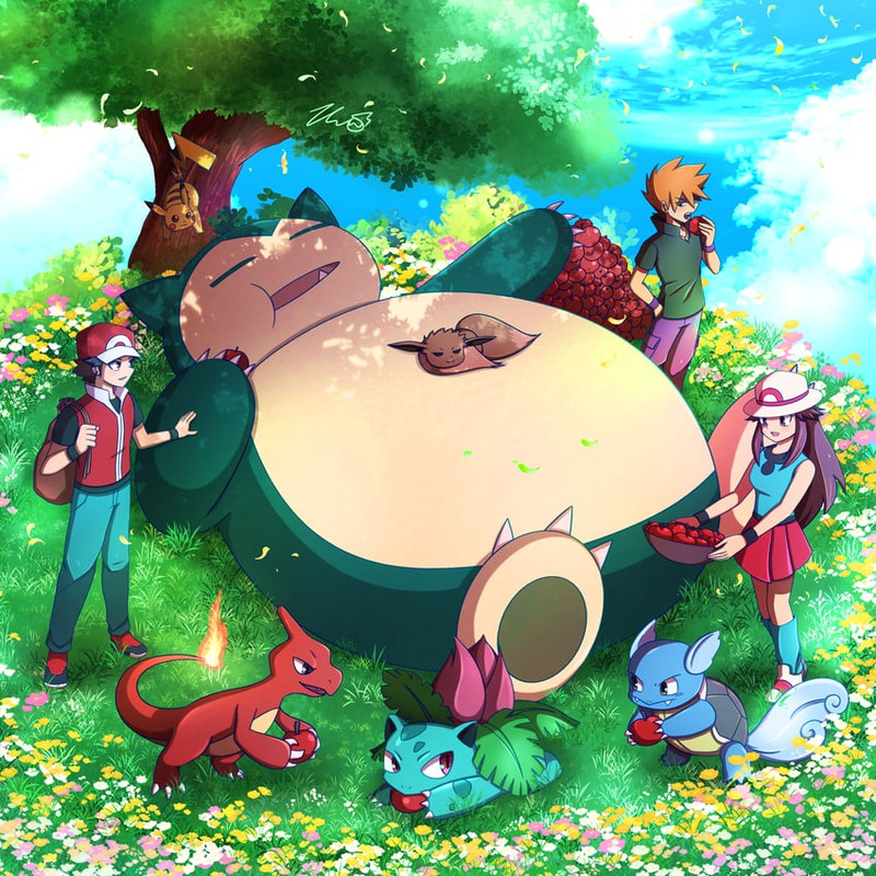 pikachu-eevee-red-blue-oak-leaf-and-4-mo