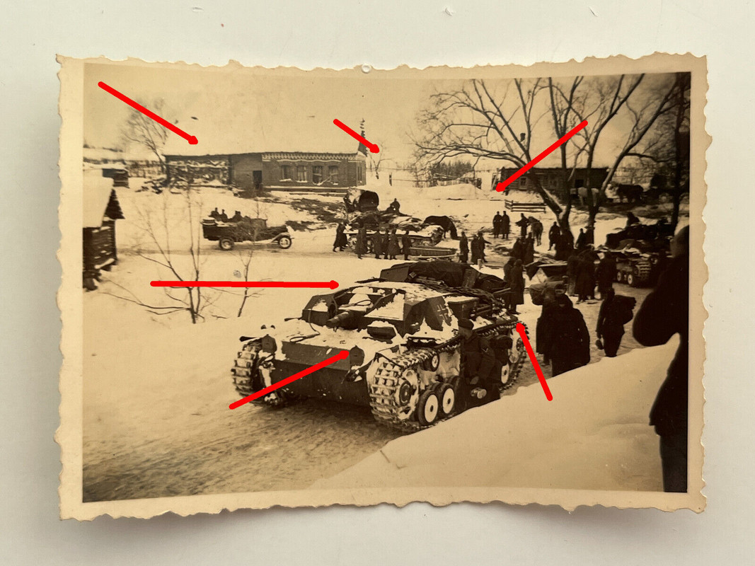 Foto, Schwere Art. Abt. 445, Stug, Sturmgeschütze