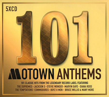 VA - 101 Motown Anthems (5CD) (2017) .mp3 -320 Kbps