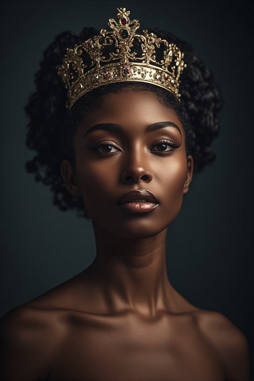Naked-ebony-Queen-crown-sharp-(18)