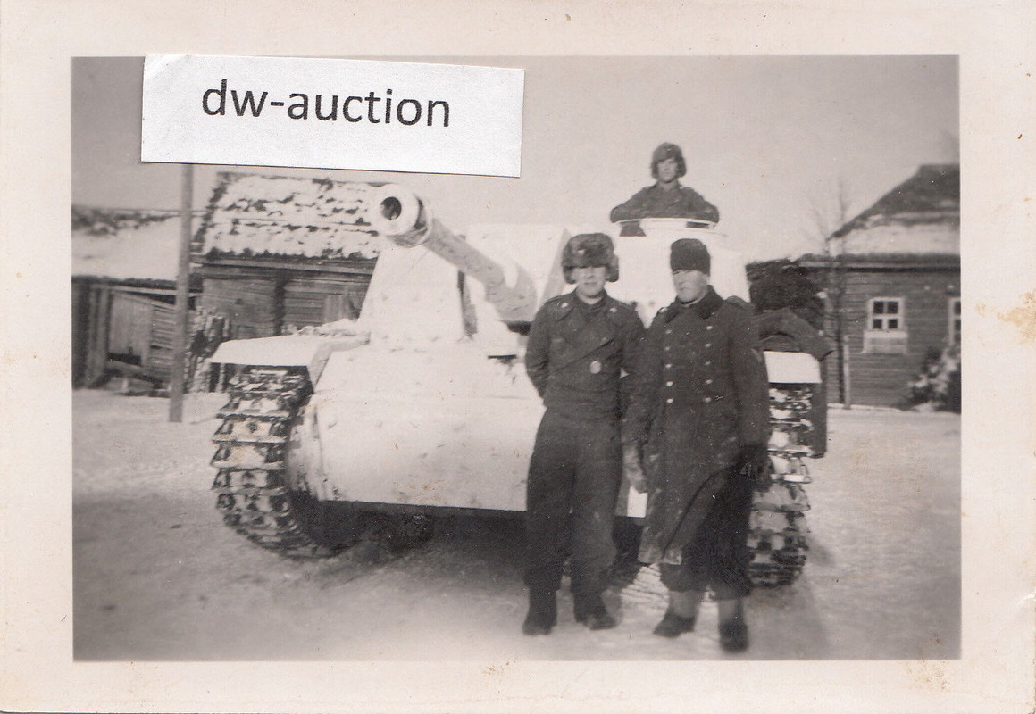 Sturmgeschütz Langrohr in Wintertarn