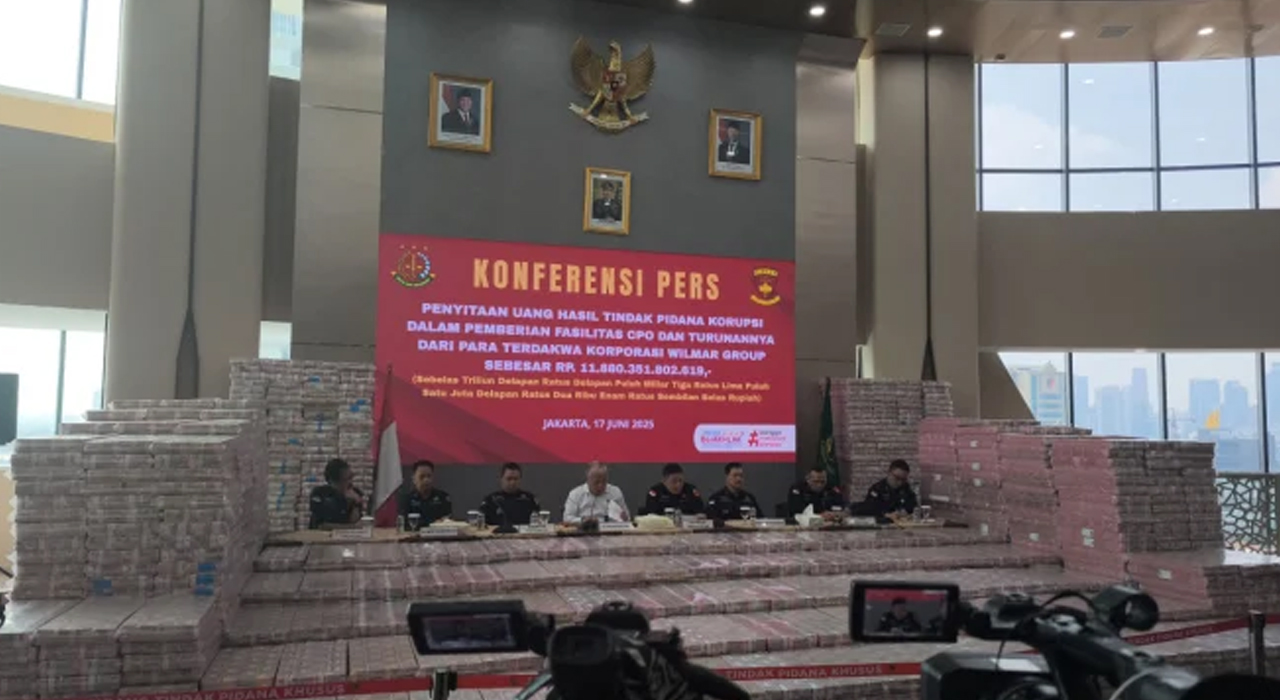 Kasus Korupsi CPO, Kejagung Berhasil Sita Uang Rp11,8 Triliun