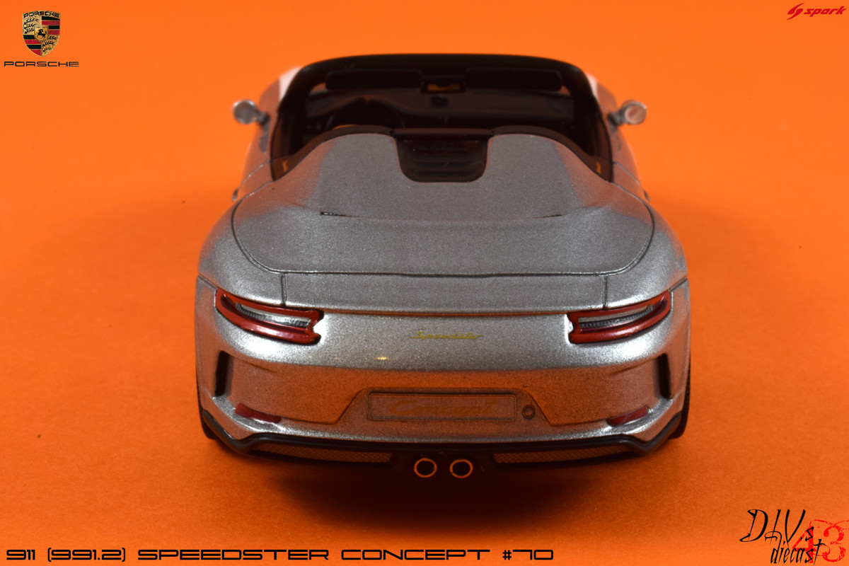 Porsche 911 9912 Speedster Concept Grey Spark (4)