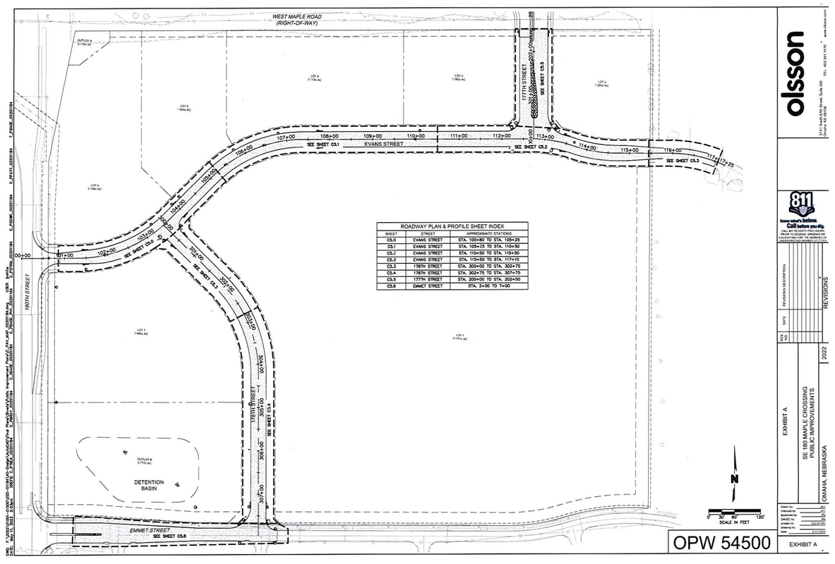 180th and Maple Costco Roadway Project