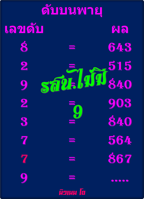 ดับบนพายุ