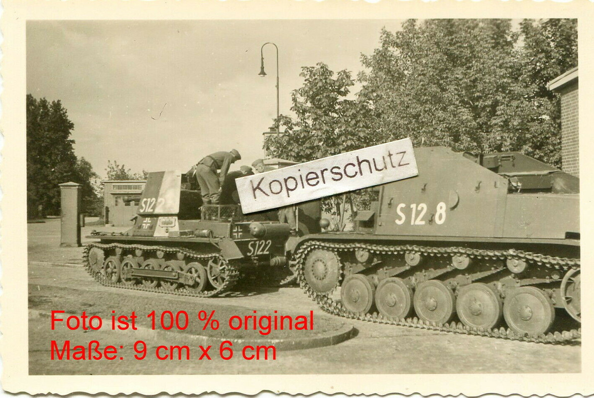 Panzerjäger Marder Tank und Panzer mit Beschriftung S 128